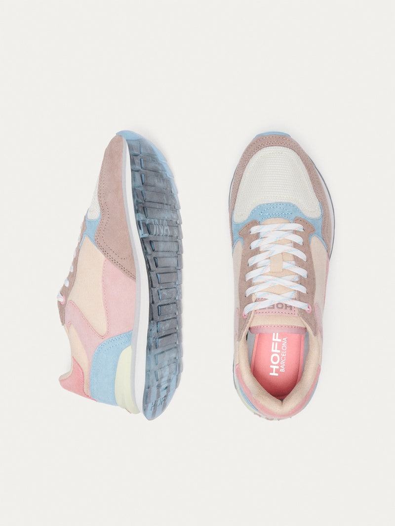 Hoff City Barcelona Sneakers Damen Rosa Blau Weiß | LLC9316JB