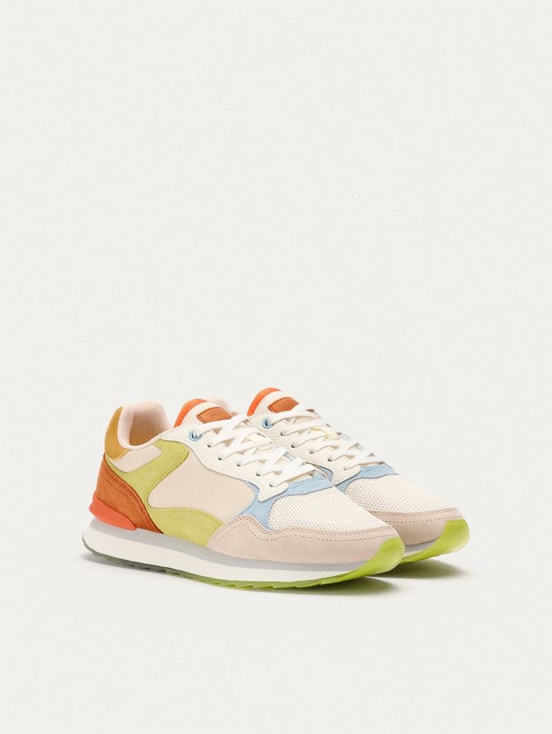 Hoff City Mallorca Sneakers Damen Weiß Khaki Orange | PLS6295HO