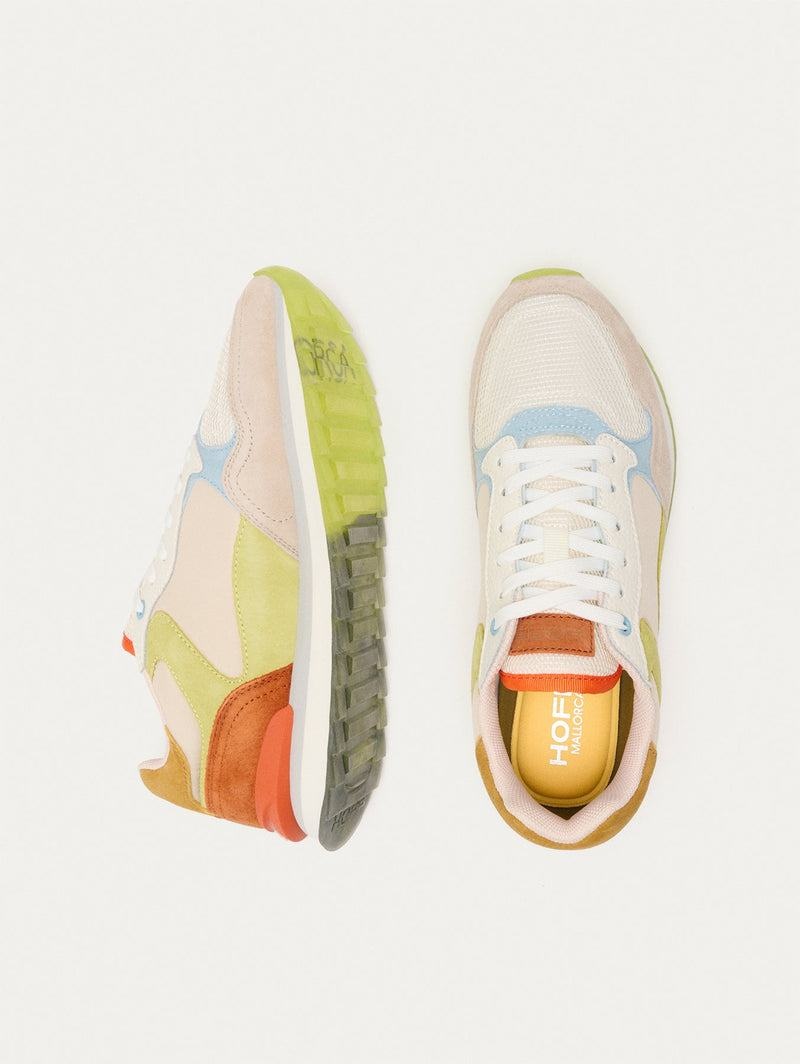 Hoff City Mallorca Sneakers Damen Weiß Khaki Orange | PLS6295HO
