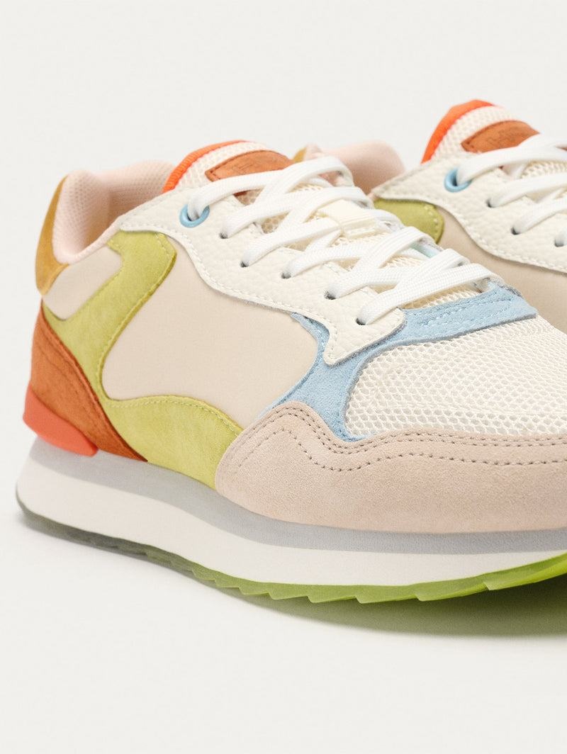 Hoff City Mallorca Sneakers Damen Weiß Khaki Orange | PLS6295HO